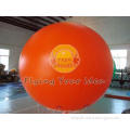 Huge Orange Color Waterproof Inflatable Round Balloons for